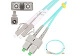 Cavo Patchcord Extralink LC/UPC-SC/UPC Cavo Di Rete Multimodale, OM3, Duplex, 3Mm, 5M