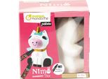 Kit Unicorno In Cartapesta Da Dipingere, A Partire Da 6 Anni, Inclusi Materiali E Istruzioni