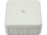 Scatola Ermetica Da Incasso Bianca 85X85X37 IP44 Viplast 03101
