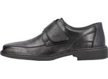 Rieker Scarpa Slip-On - Pelle Liscia Nera Taglia: 43 Normale