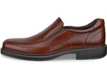 Scarpa Ecco Uomo Slip-On Elegante Suola In Gomma Marrone