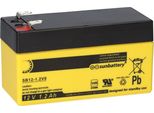Sun Battery SB12-1.2V0 Batteria Agm 12V 1.2Ah Al Piombo Con Vds