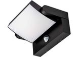 V-TAC Proiettore Led VT-11020S, Eek: E, 17 W, 2580 Lm, 4000 K, Sensore, Nero