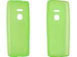 Caseroxx Cover Protettiva In Tpu Compatibile Con Nokia 8210 4G, Custodia In Gomma Per Cellulare Verde