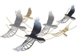Mauro Ferretti Pannello Da Parete Bird 90,8X6,4X50,8 Cm Multicolore