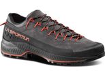 TX4 Evo, Carbon/Cherry Tomato, 39.5, Approach, Shoes - La Sportiva