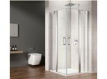 Cabina Doccia Angolare Loro 800X800 Mm, Ingresso Angolare