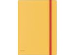 Leitz 4619-00-19 4619 Cartella Angolare Cosy A4 Pp Giallo Opaco Con Tasca Interna