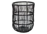 Lanterna Clayre & Eef Ø 12X17 Cm Metallo Nero