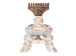 Candeliere Clayre & Eef Ø 25X34 Cm Legno Marrone Beige