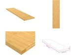 Vidaxl Scaffale A Muro 80X20X1,5 Cm In Bambù - Scaffale A Muro - Scaffale A Muro - Scaffale Portaoggetti - Scaffale Galleggiante