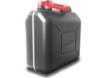 Tanica Di Plastica Per Carburante (Ah Nero, 20L)