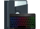 Inf Custodia Con Tastiera Bluetooth Girevole In Acrilico Per Samsung Tab A9 8.7''