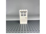 LEGO® 1x4x6 Türen Weiß und weißer Rahmen für Haus, Gebäude NEU! Menge 100x