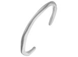 Armspange Jobo "Offener Armreif", Silber (Silber 925), ArmbäNder, Damen, Silber 925 (Sterlingsilber), Armspange, 925 Silber