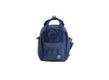 Schultertasche Discovery "Cave", Damen, Gr. B/H/T: 8Cm X 25Cm X 15Cm, Blau, Kunstfaser, Unifarben, Taschen Schultertasche, Aus Rpet Polyester-Material