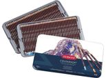 Pastelli Artistici Derwent Coloursoft, 72 Pezzi In Scatola Di Metallo