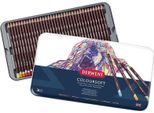 Pastelli Artistici Derwent Coloursoft, 36 Pezzi In Scatola Di Metallo