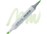 Copic Sketch Pennello E Scalpello Bifacciale, G40 Verde Scuro