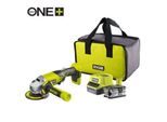 Ryobi One+ R18AG-140S/ 1 Batteria 18V 4,0 Ah/ Caricabatterie 2,0 A/ Borsa Di Trasporto