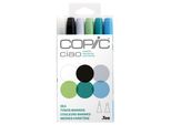 Pennarello Copic Ciao Set Di 6 "Mare"""