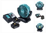 Ventilatore A Batteria Makita Dcf 102 Rt 18 V 18 Cm + 2X Batteria Ricaricabile 5,0 Ah + Caricabatterie