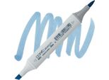 Copic Sketch Bifacciale Pennello E Scalpello, B93 Blu Coccio Chiaro