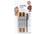 Pennarello Copic Ciao 5+1 Set "Ritratto 2"