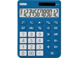 Desq 30110.06 - Calcolatrice Da Tavolo - Display A 12 Cifre - Extra Large - Mu - Gt - Blu Scuro