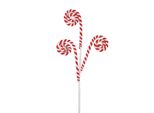 Clayre & Eef Decorazione Natalizia Bastone Di Zucchero 66 Cm Plastica Rossa