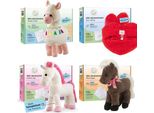 Cucicuci Kit Di Cucito Fai Da Te 4 Pezzi Alpaca/Cuore/Unicorno/Cavallo