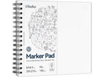 Sketchbook Ohuhu Pennarello 225X210 Mm, 60 Fogli