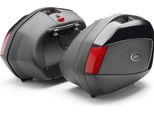 Coppia Valigie Laterali Monokey Side Givi V35 Nero Rosso 35L