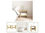The Living Store Comodini 2 Pezzi 40X30,5X40 Cm In Legno Di Pino Massiccio