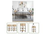 The Living Store Comodini 2 Pezzi Rovere Sonoma 34X36X70 Cm Materiale A Base Di Legno