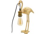 Mauro Ferretti Flamingo Lampada Da Tavolo E27 13X11,5X39,5 Cm Oro