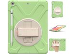 Custodia Per Ipad 9,7" (2017/2018) Con Supporto E Tracolla Verde"
