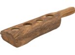 Mauro Ferretti Candeliere In Teak 4 Luci 51X14X6 Cm Marrone