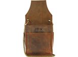 Greenland Nature Marsupio Montenegro Holder For Waiter Wallet Brown Marrone