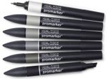Winsor & Newton | Promarker 6 Pezzi Toni Neutri