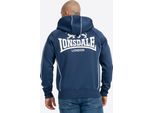 Giacca Da Tuta Da Uomo Con Cappuccio Regular Fit Achavanich Dark Navy/White M Lonsdale