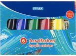 Stylex Toppoint 28653 6 Stylex Toppoint Colori Acrilici Assortiti 6 X 75,0 Ml