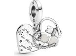Pandora Ciondolo Gatto E Cuore 799546C01 Ciondolo