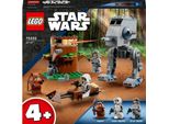 Lego 75332 Star Wars AT-ST Con Minifigure Ewok Wicket E Scout Trooper