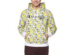 Champion Felpe X Smiley, 218222WL001WHT, Taglia: 178