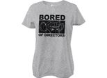 Bored Eyes Girly Tee - Small - Heathergrey