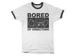 Maglietta Bored Eyes Ringer - Xx-Large - Bianco-Nero