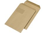 Mayer-Network 30007500 Buste Riciclate - C4, Con Finestra, Autoadesive, 90 G/M², Marrone, 250 Pezzi