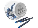 Pelikan 105908 Cartuccia D'inchiostro Ltp Per Penna Stilografica Lamy - Blu Reale, 25 Pezzi Vetro