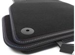Tappetini Adatti Per Audi A4 S4 RS4 S-Line B8 Allroad A5 (2008-2015) Sportback Tappetini Auto In Velluto Premium 4 Pezzi Con Doppia Cucitura Rs Design